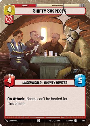 Shifty Suspects (699) (Hyperspace Foil) (699) [A Lawless Time]