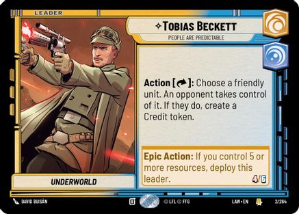 Tobias Beckett - People are Predictable (2/264) (2/264) [A Lawless Time]