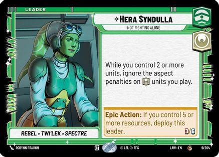 Hera Syndulla - Not Fighting Alone (9/264) (9/264) [A Lawless Time]