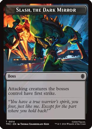 Slash, The Dark Mirror [Teenage Mutant Ninja Turtles Commander Tokens]
