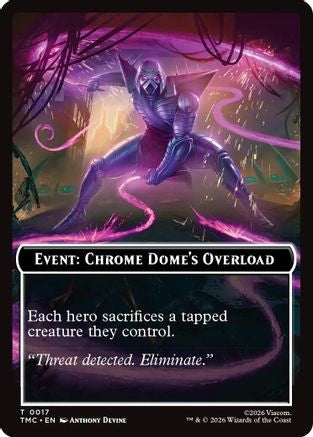 Event: Chrome Dome's Overload [Teenage Mutant Ninja Turtles Commander Tokens]