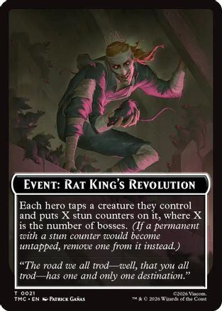 Event: Rat King's Revolution [Teenage Mutant Ninja Turtles Commander Tokens]