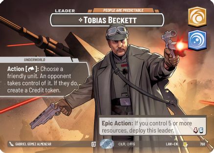 Tobias Beckett - People are Predictable (Showcase) (768) (768) [A Lawless Time]