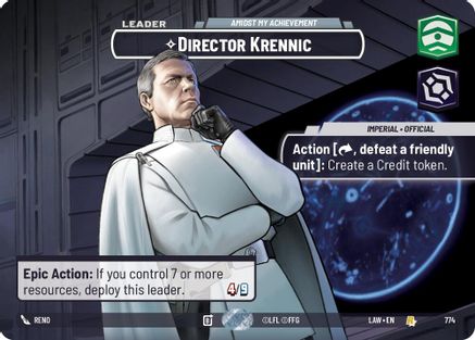 Director Krennic - Amidst My Achievement (Showcase) (774) (774) [A Lawless Time]