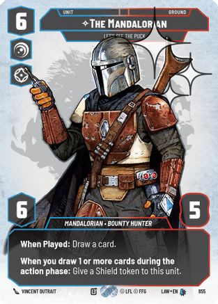 The Mandalorian - Let's See The Puck (Prestige Foil) (855) (855) [A Lawless Time]