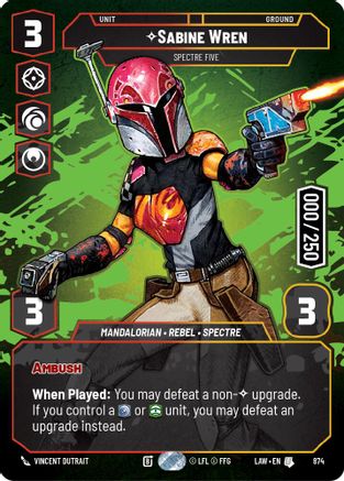 Sabine Wren - Spectre Five (Serialized) (874) (874) [A Lawless Time]