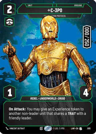 C-3PO - Translation Protocol (Serialized) (885) (885) [A Lawless Time]