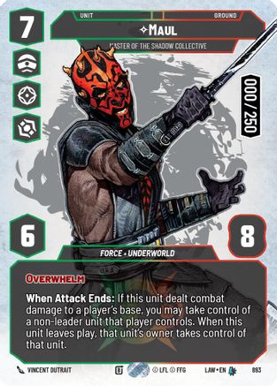 Maul - Master of the Shadow Collective (Serialized) (893) (893) [A Lawless Time]