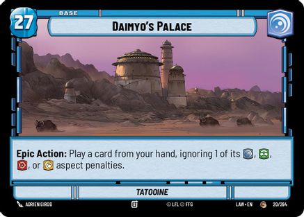 Daimyo's Palace // Credit (20 // T01) (20 // T01) [A Lawless Time]