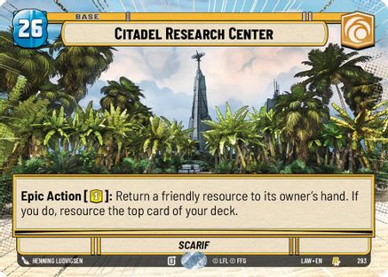 Citadel Research Center (293) (Hyperspace) (293) [A Lawless Time]