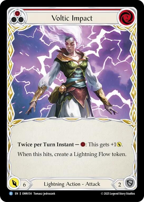 Voltic Impact [OMN154] (Omens of the Third Age)  Rainbow Foil