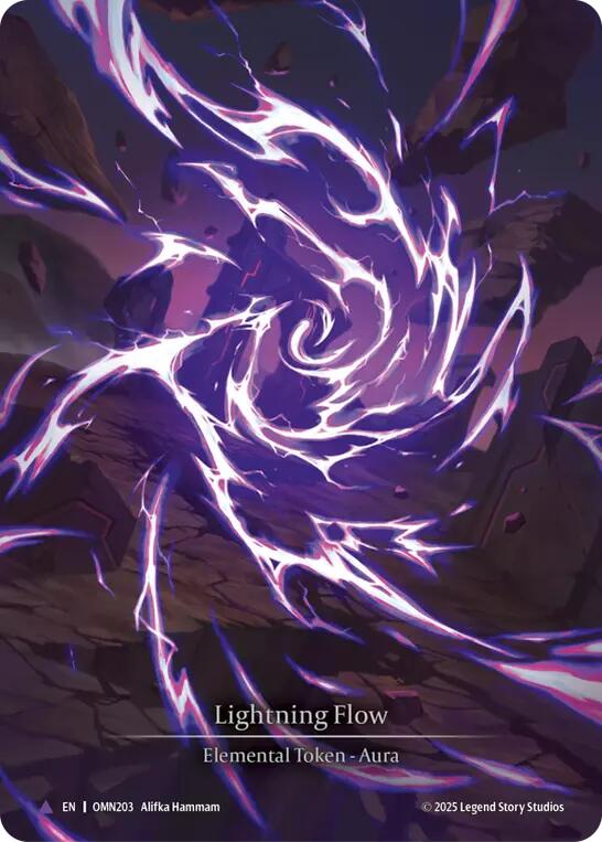 Lightning Flow (A) [OMN203] (Omens of the Third Age)  Cold Foil