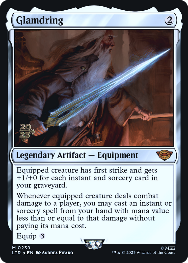 Glamdring [The Lord of the Rings: Tales of Middle-Earth Prerelease Promos]