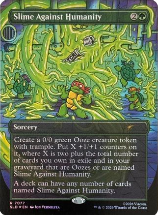 Slime Against Humanity (7077) [Secret Lair Drop Series]