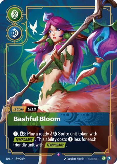 Lillia Bashful Bloom (UNL 189/219) [Unleashed]