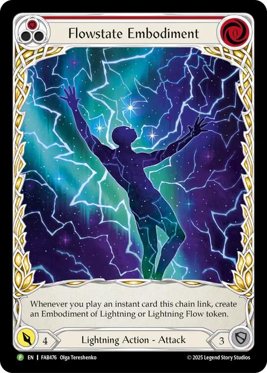 Flowstate Embodiment [FAB476] (Promo)  Cold Foil