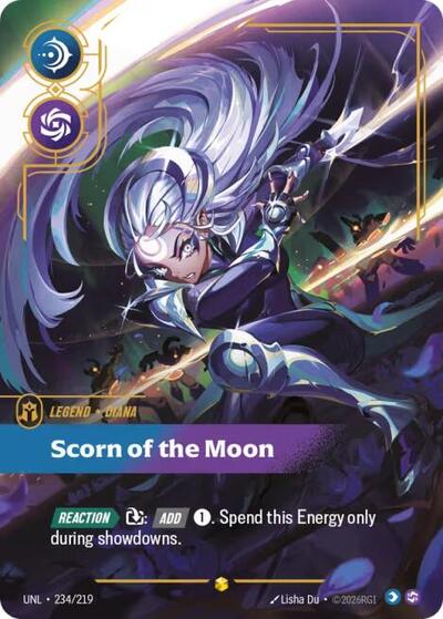 Diana Scorn of the Moon Overnumbered (UNL 234/219) [Unleashed]