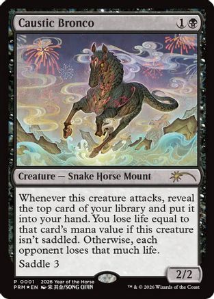 Caustic Bronco (Year of the Horse 2026) [Standard Showdown Promos]