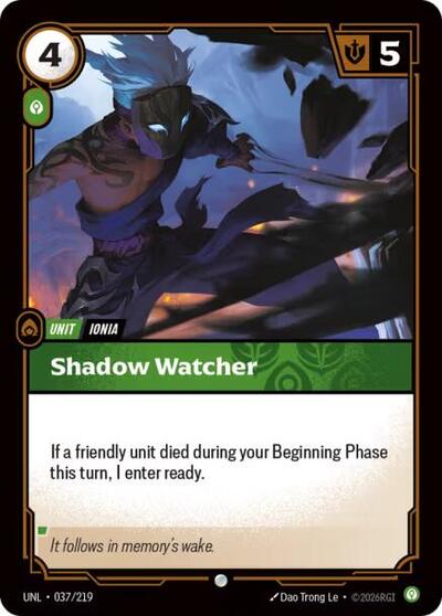 Shadow Watcher (UNL 037/219) [Unleashed]