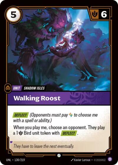 Walking Roost (UNL 130/219) [Unleashed]