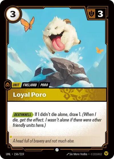 Loyal Poro (UNL 156/219) [Unleashed]