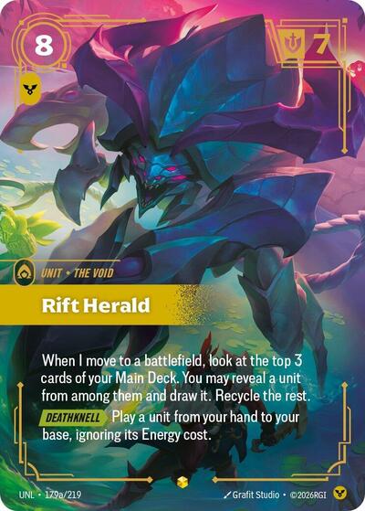 Rift Herald Alternate Art (UNL 179a/219) [Unleashed]
