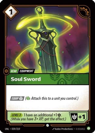 Soul Sword (039/219) - Unleashed