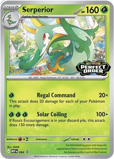 Serperior 064 Staff (MEP 064) [ME: Mega Evolution Promo]