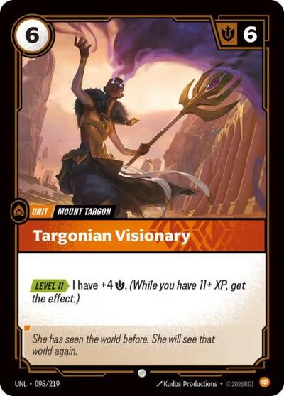 Targonian Visionary (UNL 098/219) [Unleashed]