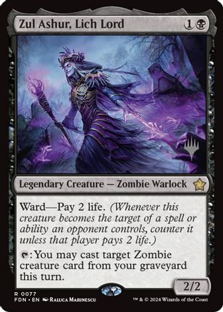 Zul Ashur, Lich Lord [Lorwyn Eclipsed Promos]
