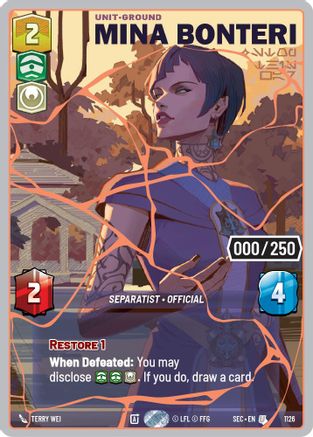 Mina Bonteri - Stop This War (1126) (Serialized) (Rose Gold) (1126) [Secrets of Power]