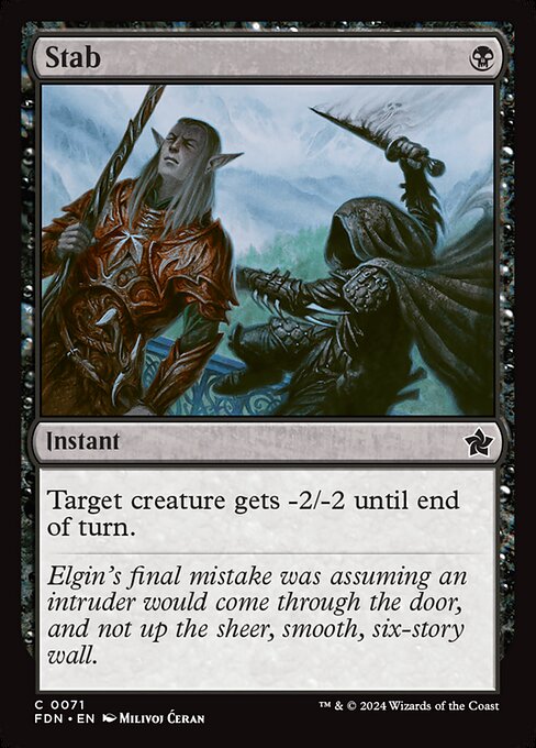 Stab (FDN 71) [Foundations]