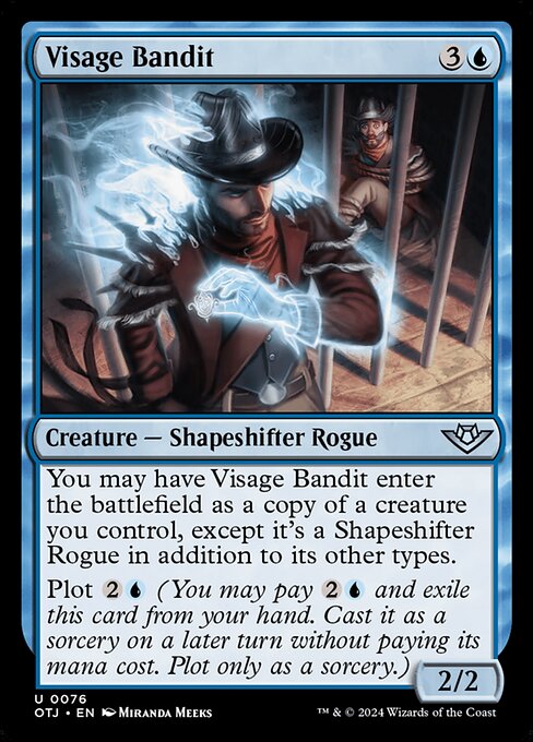 Visage Bandit (OTJ 76) [Outlaws of Thunder Junction]