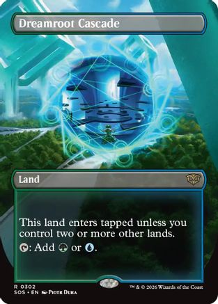Dreamroot Cascade (Borderless) [Secrets of Strixhaven]