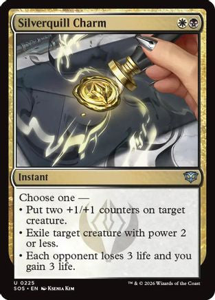 Silverquill Charm [Secrets of Strixhaven]