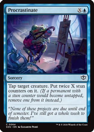 Procrastinate [Secrets of Strixhaven]