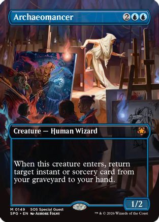 Archaeomancer (Borderless) [Secrets of Strixhaven Special Guests]
