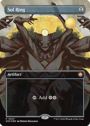 Sol Ring (Borderless) [Secrets of Strixhaven Commander]