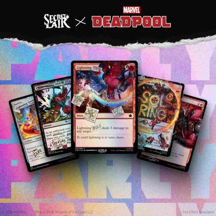 Secret Lair Drop: Secret Lair x Marvel's Deadpool: I Fixed It (You're Welcome) - Pool Party Foil Edition