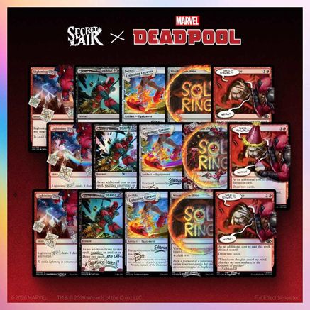 Secret Lair Drop: Secret Lair x Marvel's Deadpool: FINAL_final_REALLYfinal_v7_USETHISONE(2)_Everything Bundle