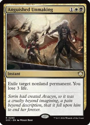 Anguished Unmaking [Secrets of Strixhaven Commander]
