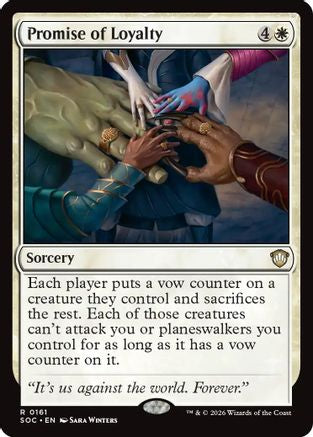 Promise of Loyalty [Secrets of Strixhaven Commander]