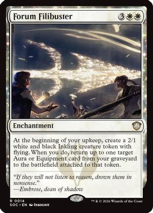 Forum Filibuster [Secrets of Strixhaven Commander]