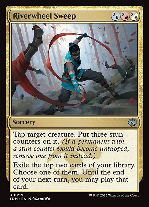 Riverwheel Sweep (TDM 219) [Tarkir: Dragonstorm]
