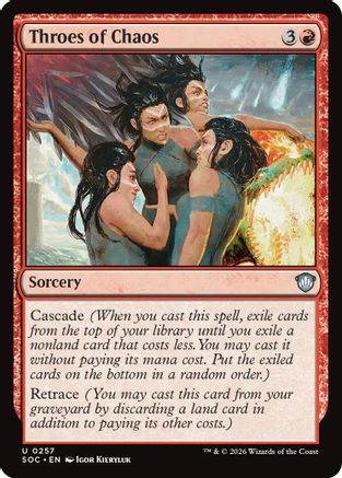 Throes of Chaos [Secrets of Strixhaven Commander]