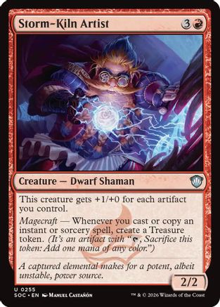 Storm-Kiln Artist [Secrets of Strixhaven Commander]