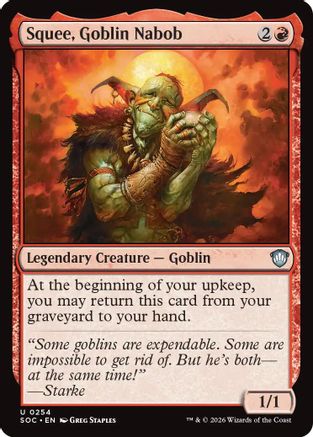 Squee, Goblin Nabob [Secrets of Strixhaven Commander]