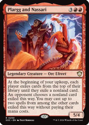 Plargg and Nassari [Secrets of Strixhaven Commander]