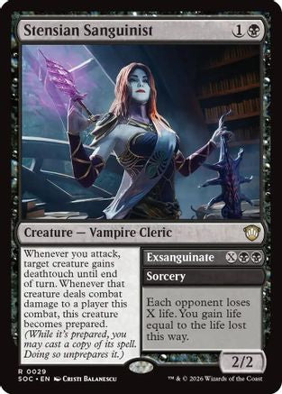 Stensian Sanguinist [Secrets of Strixhaven Commander]