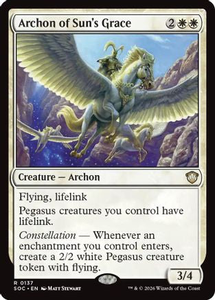 Archon of Sun's Grace [Secrets of Strixhaven Commander]